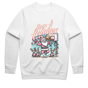 Hoop A Holidays Basketball Santa Tee – Fun Christmas Sports Shirt