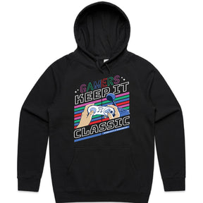 "Gamers Keep It Classic" Retro Gaming T-Shirt