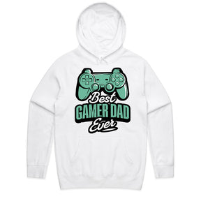 "Best Gamer Dad Ever – Cool Gaming Controller Graphic T-Shirt"
