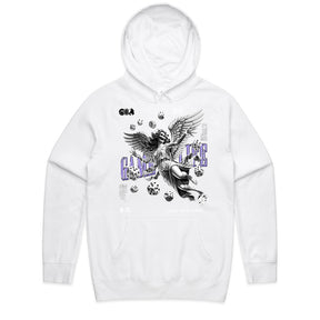 "Game of Life – Gothic Angel & Dice Fate T-Shirt"