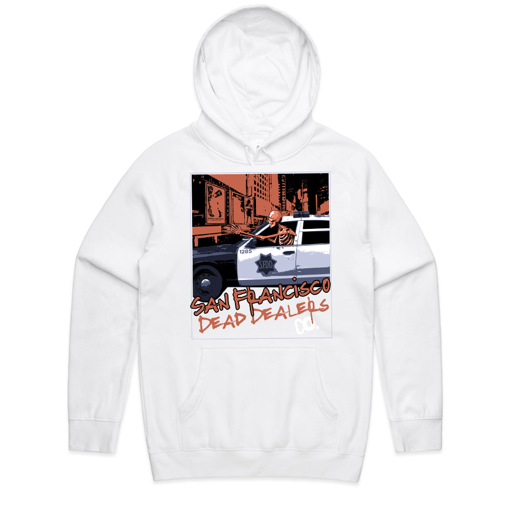 "San Francisco Dead Dealers – Dark Urban Streetwear T-Shirt"