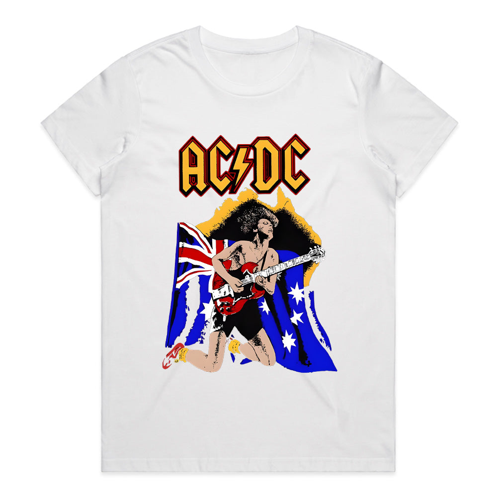 AC/DC Angus Young Australian Rock Tribute T-Shirt