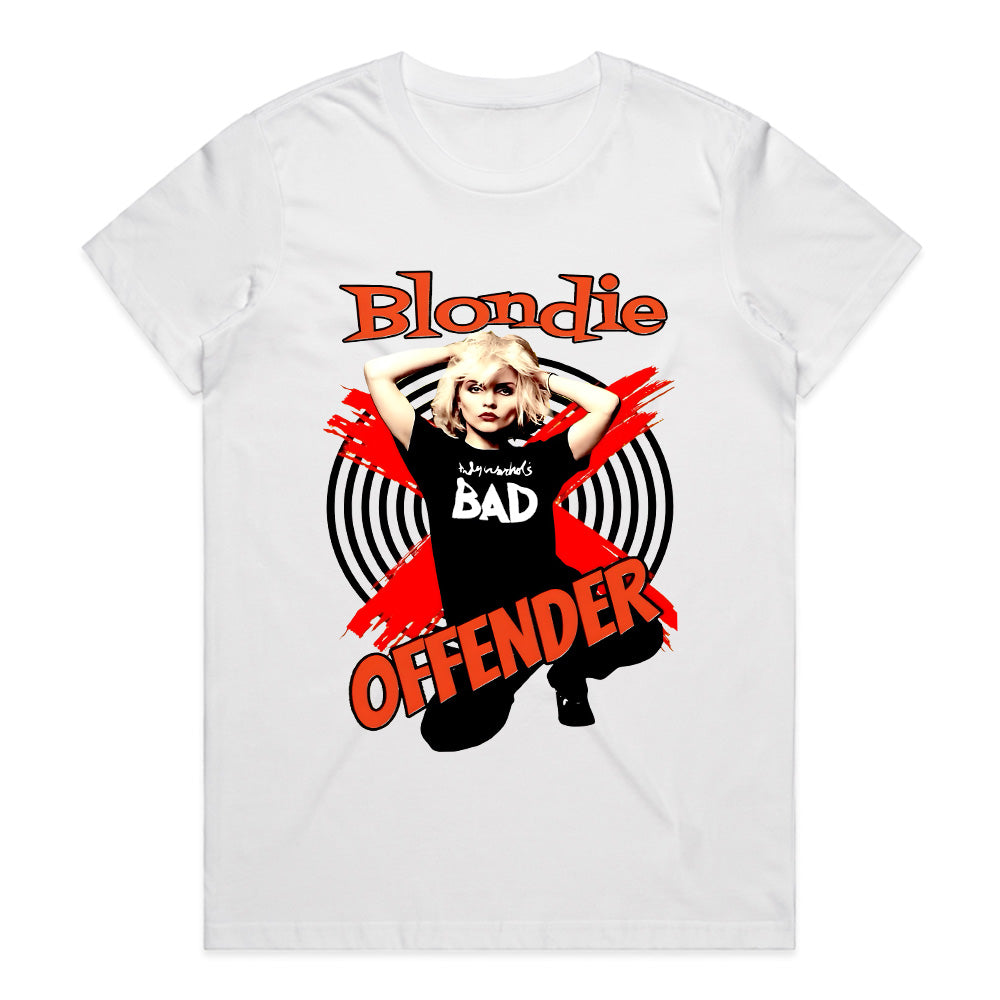 Blondie "Offender" Punk Rock T-Shirt – Debbie Harry Rebel Tee