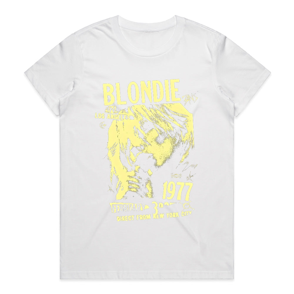 Vintage Blondie 1977 Concert T-Shirt – Punk Rock Retro Tee