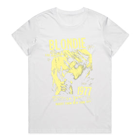 Vintage Blondie 1977 Concert T-Shirt – Punk Rock Retro Tee