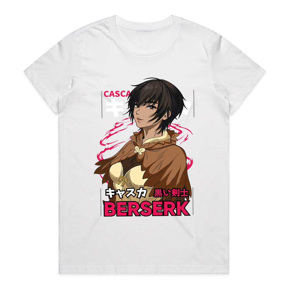 Casca - Berserk Warrior Queen T-Shirt | Dark Fantasy Anime Tribute
