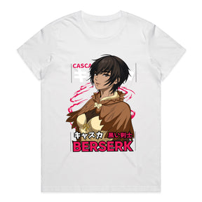 Casca - Berserk Warrior Queen T-Shirt | Dark Fantasy Anime Tribute
