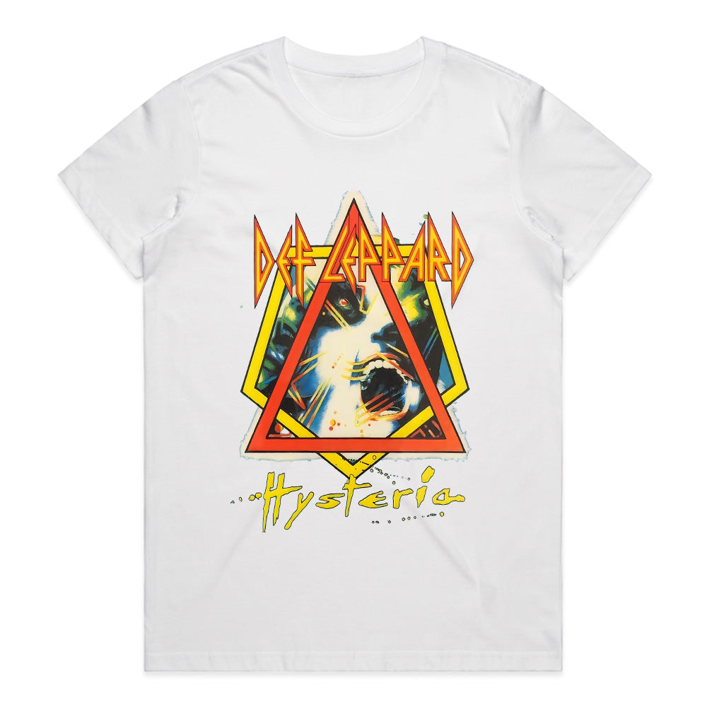 Def Leppard Hysteria Album Cover T-Shirt – Classic Rock Band Merch