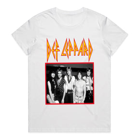Def Leppard Classic Band Photo T-Shirt – Vintage Hard Rock & Metal Tee