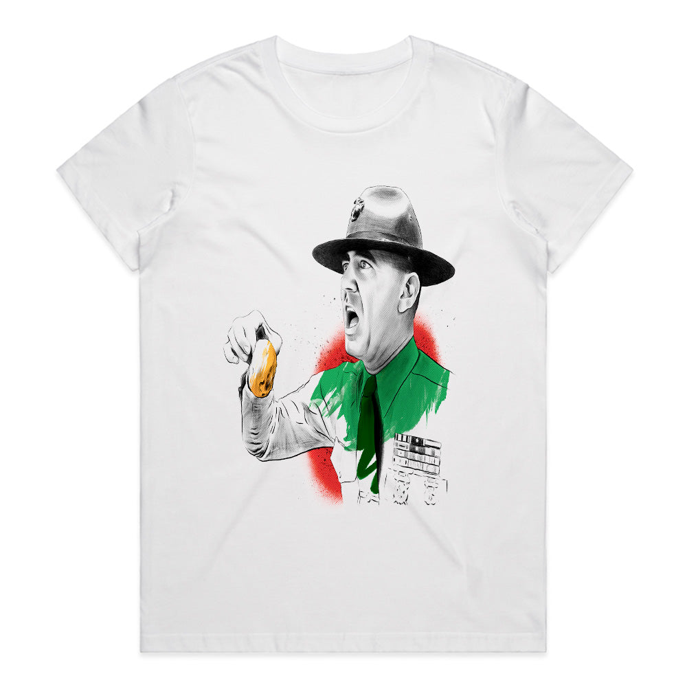 Full Metal Jacket Drill Sergeant T-Shirt – Classic Military Movie Tribute