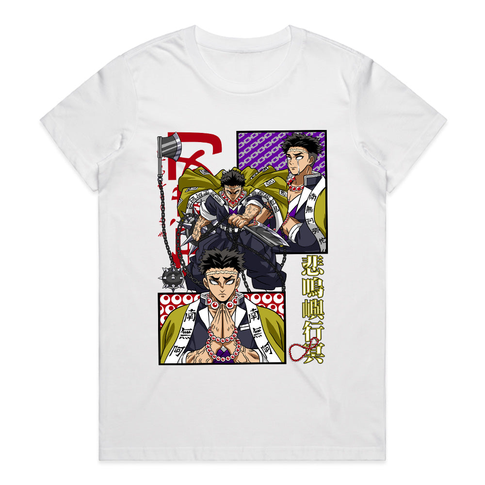 Gyomei Himejima Demon Slayer T-Shirt – Hashira Strength & Style