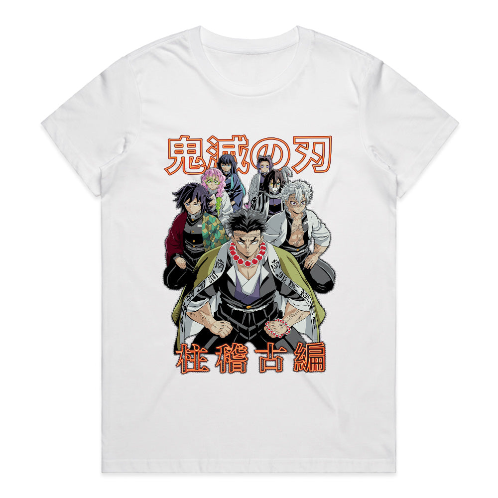 Demon Slayer Hashira Training Arc T-Shirt – Elite Hashira Warrior Squad Tee