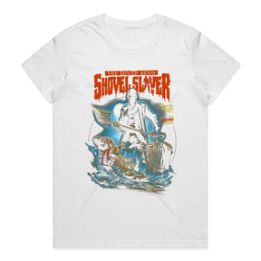The South Bend Shovel Slayer Horror T-Shirt – Retro Slasher Tribute