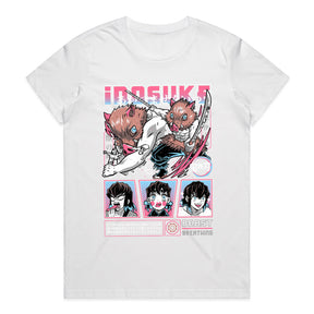 Demon Slayer Inosuke T-Shirt – Beast Breathing Anime Graphic Tee