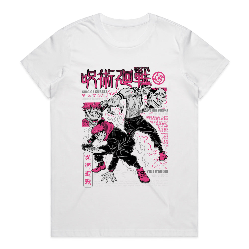 Yuji Itadori & Sukuna – Cursed Energy Awakening T-Shirt
