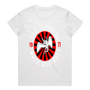 Led Zeppelin 1971 Rock & Roll T-Shirt – Iconic Swan Song Icarus Design