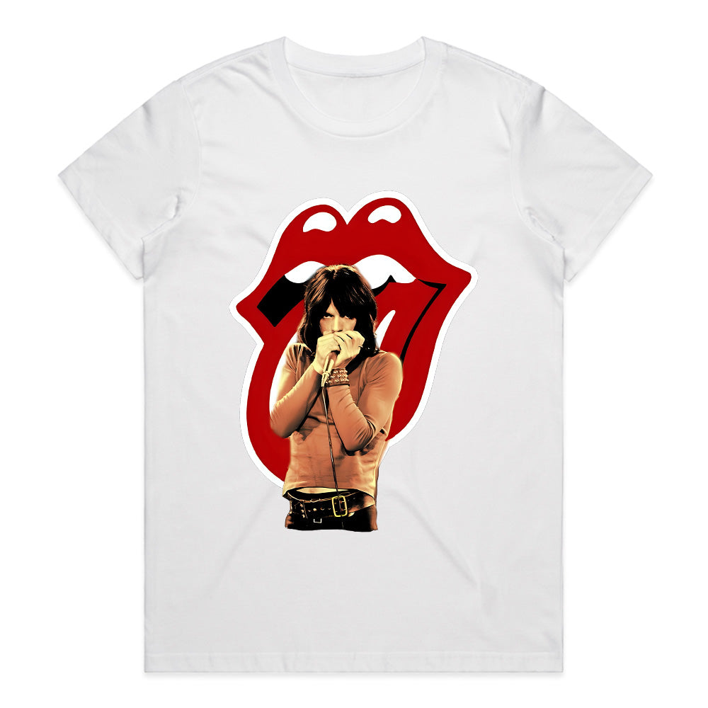 Rolling Stones Mick Jagger "Tongue & Lips" Vintage Rock T-Shirt