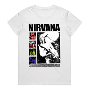 Nirvana Live Performance T-Shirt – Grunge Rock Tribute