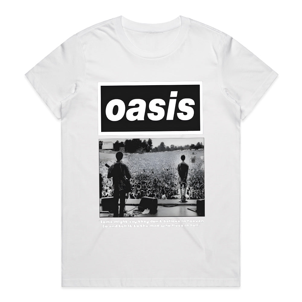 Oasis Knebworth 1996 Concert T-Shirt – Legendary Britpop Performance