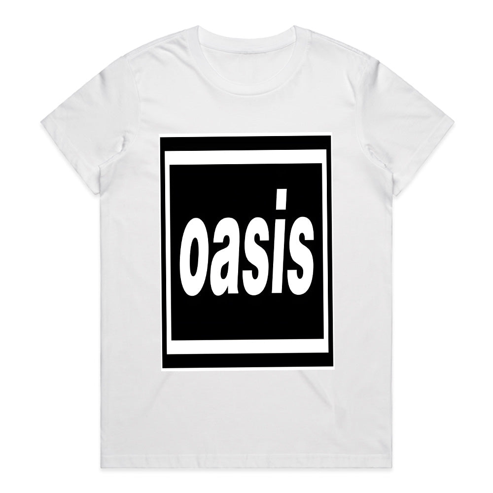 Oasis Classic Logo T-Shirt – Britpop Icon Essential