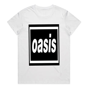 Oasis Classic Logo T-Shirt – Britpop Icon Essential