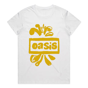 Oasis Vintage Logo T-Shirt – Classic Britpop Tribute