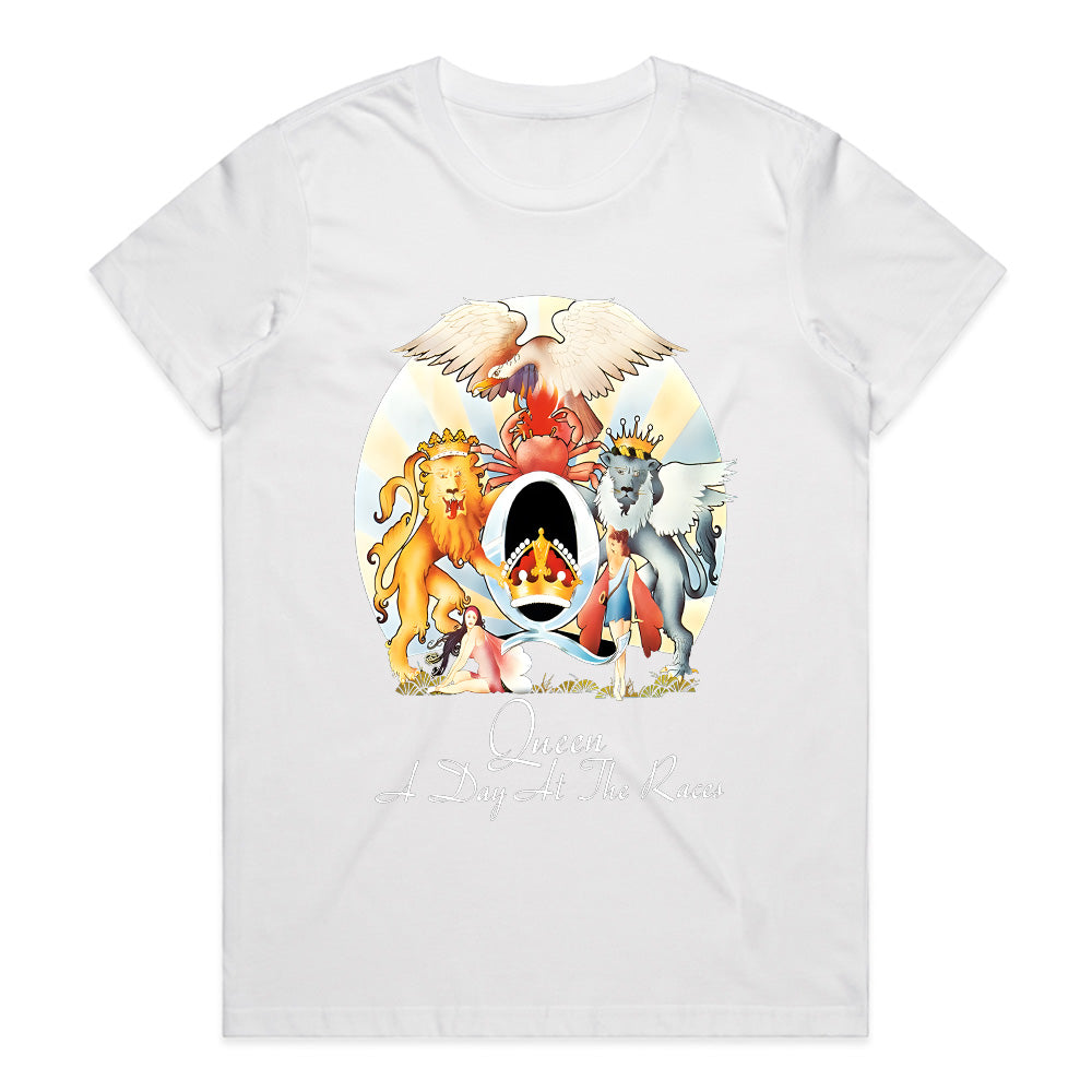 Queen "A Day at the Races" T-Shirt – Classic Album Artwork Tribute