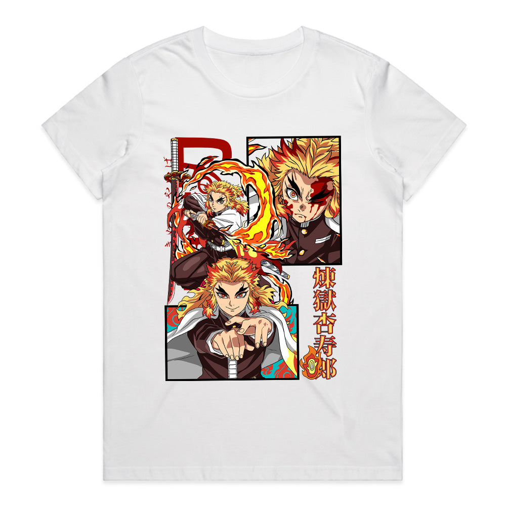 Demon Slayer Rengoku T-Shirt – Flame Hashira’s Burning Spirit