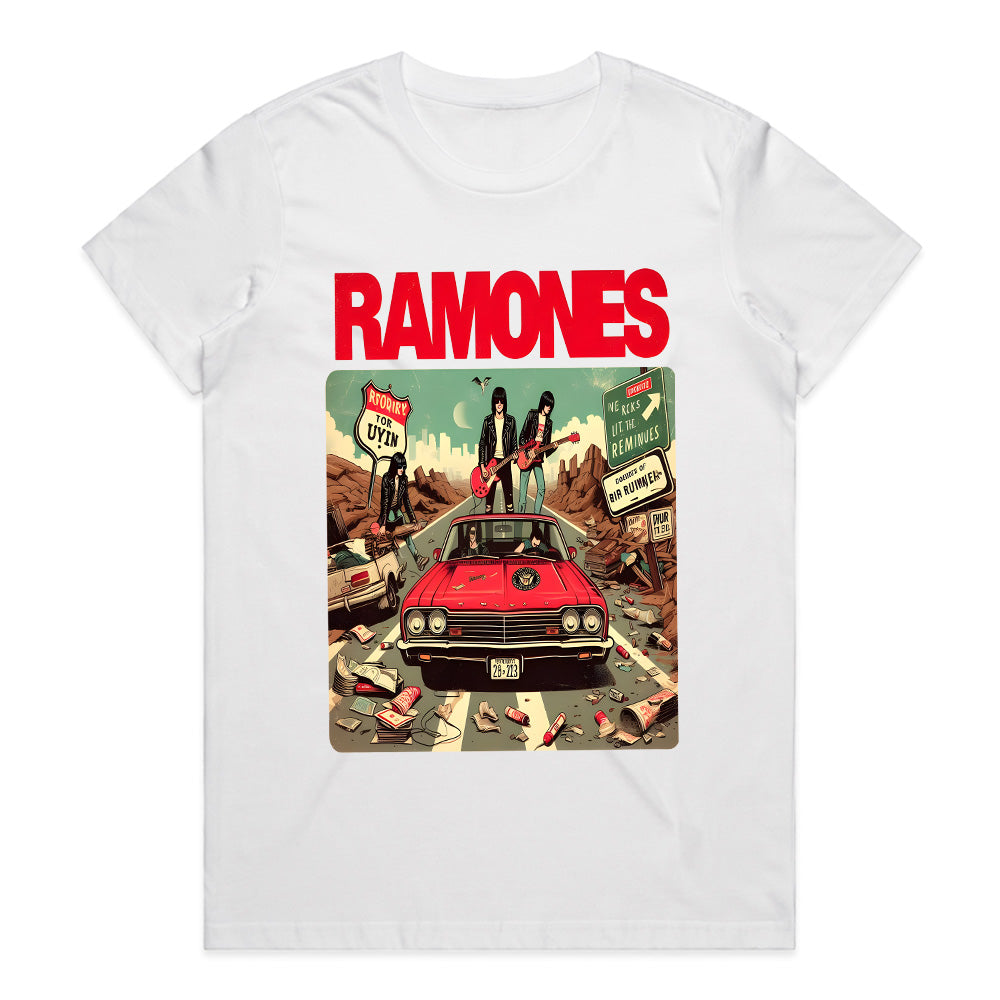 Ramones Vintage Rock Band T-Shirt – Retro Punk Rock Graphic Tee