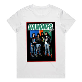 Ramones "For All" T-Shirt – Vintage Punk Rock Band Photo Tee