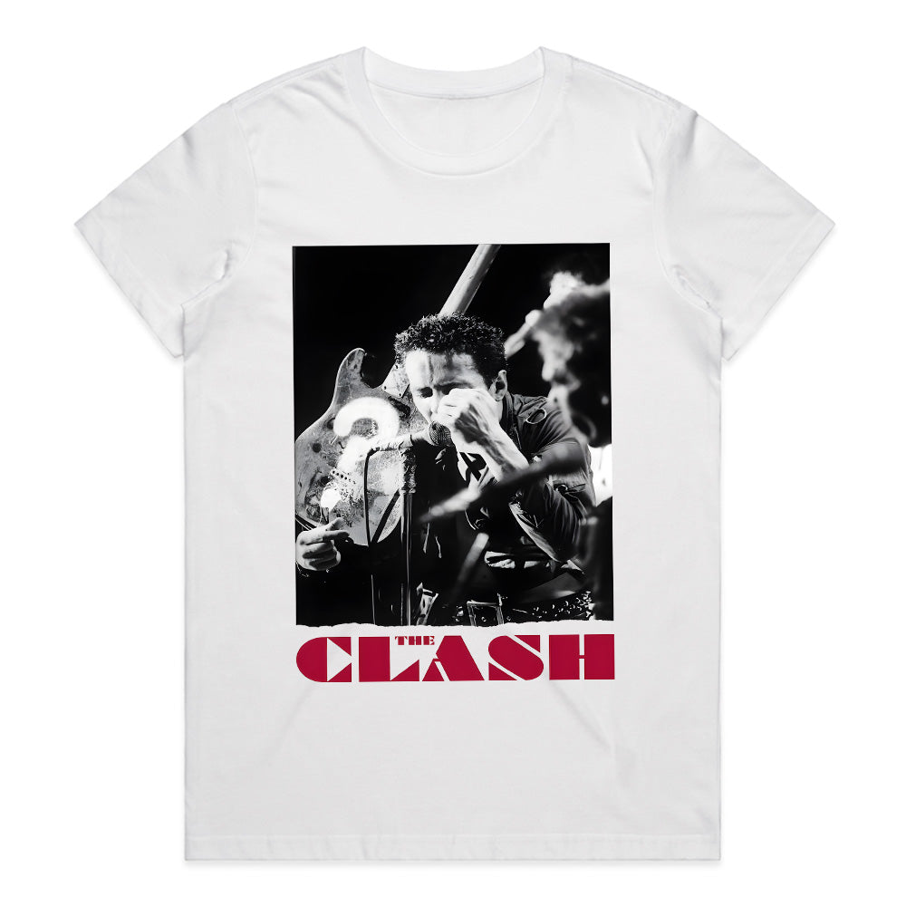 The Clash Iconic Live Performance Graphic T-Shirt