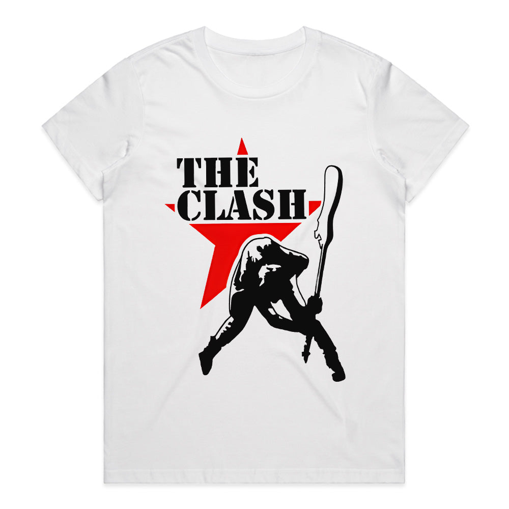 The Clash-Inspired Rebel Star Graphic T-Shirt