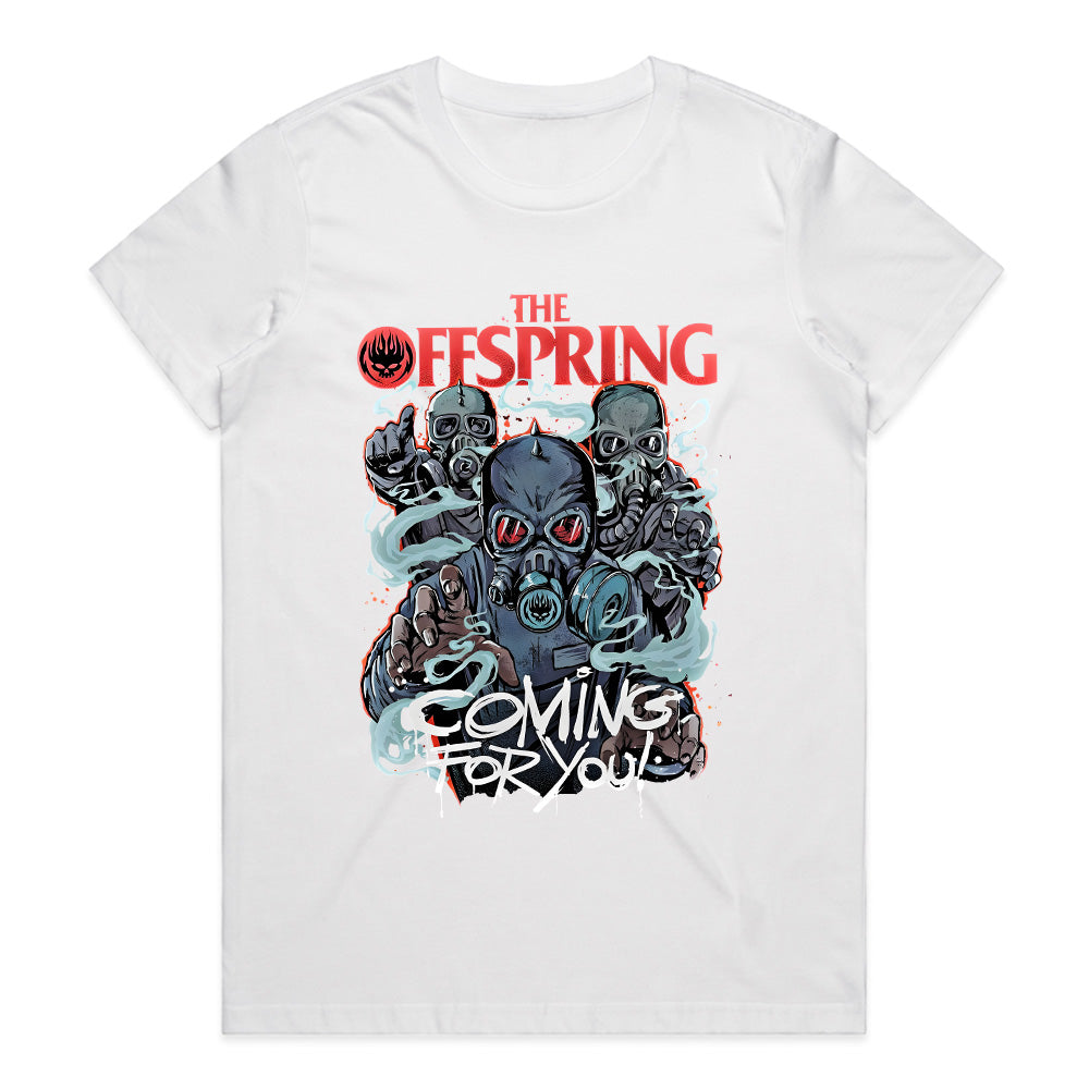 The Offspring "Coming for You" Gas Mask Soldiers Punk Rock T-Shirt