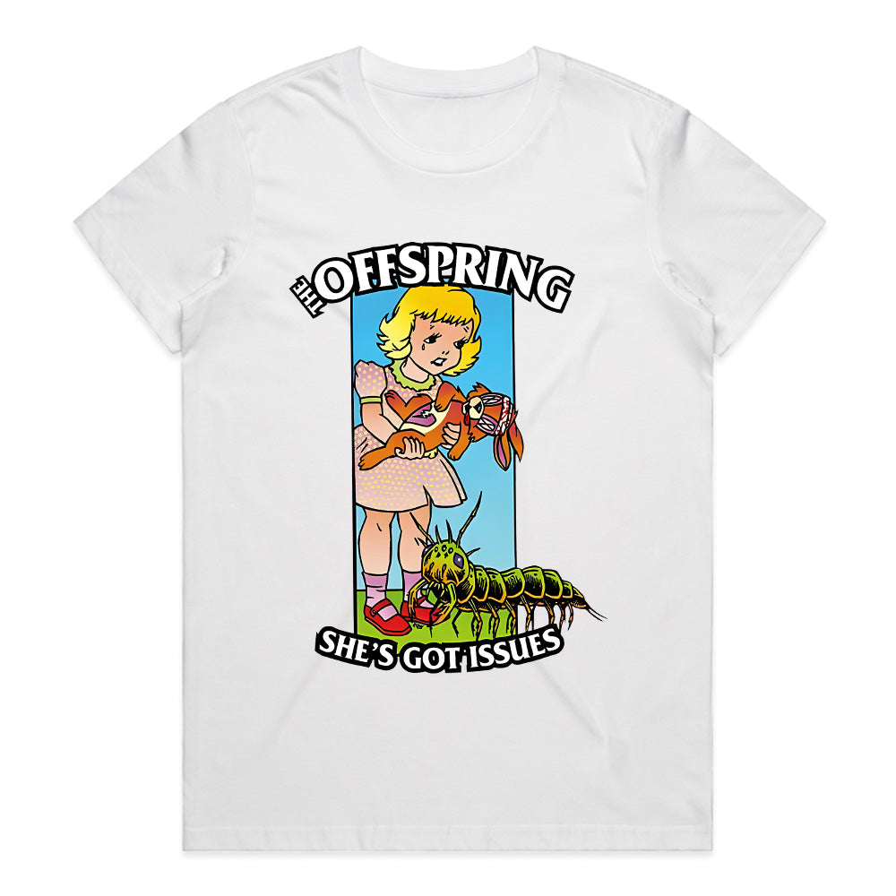 The Offspring "She's Got Issues" Retro Cartoon Punk Rock T-Shirt