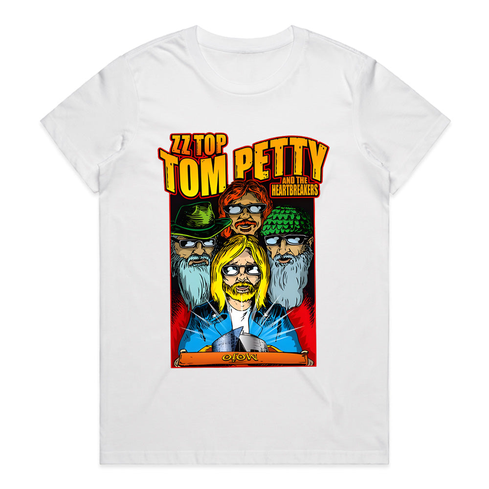 ZZ Top & Tom Petty and the Heartbreakers Retro Rock Tour T-Shirt