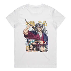 Demon Slayer Tengen Uzui Anime Graphic T-Shirt
