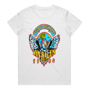 Van Halen "Tour of the World 1984" Vintage Rock T-Shirt