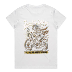 Zombie Rider – King of Destruction Biker T-Shirt