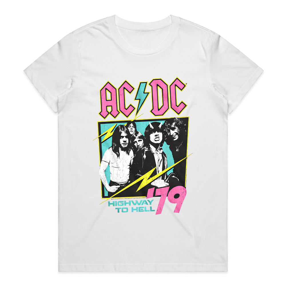 AC/DC "Highway to Hell '79" Retro Tour Graphic T-Shirt