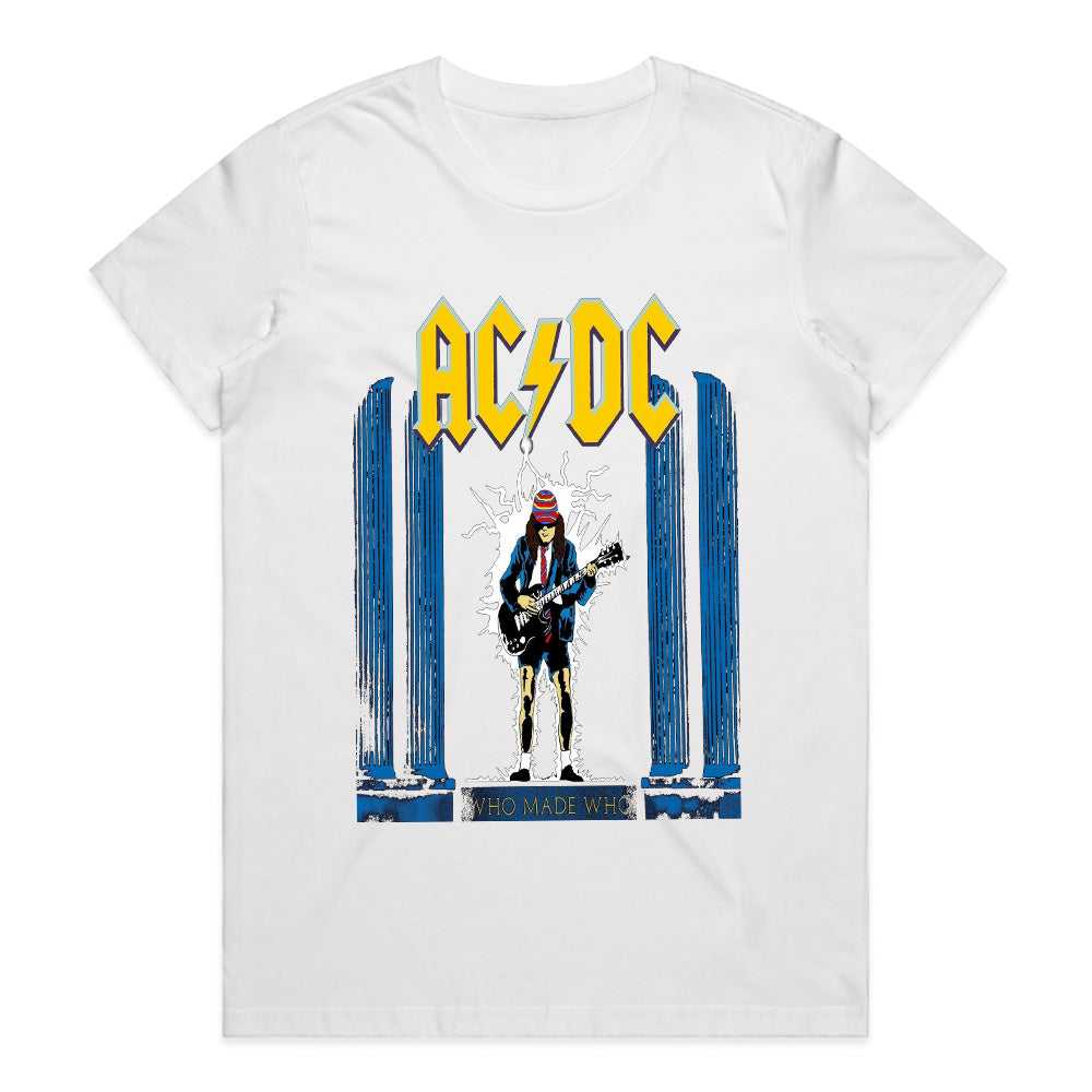AC/DC "Who Made Who" Classic Album Tribute Graphic T-Shirt