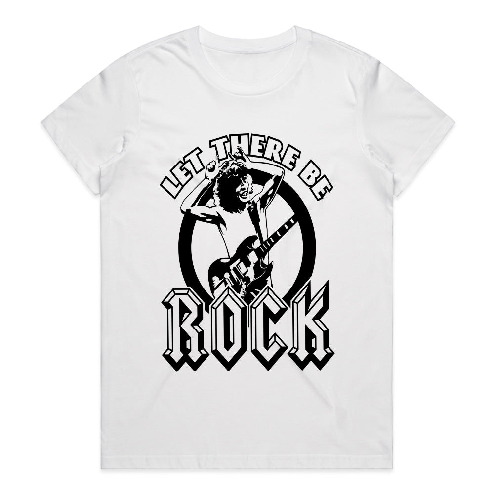 AC/DC "Let There Be Rock" Vintage-Inspired Blackout T-Shirt
