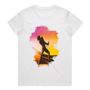 Freddie Mercury "Bohemian Rhapsody" Silhouette T-Shirt – Queen Rock Tribute