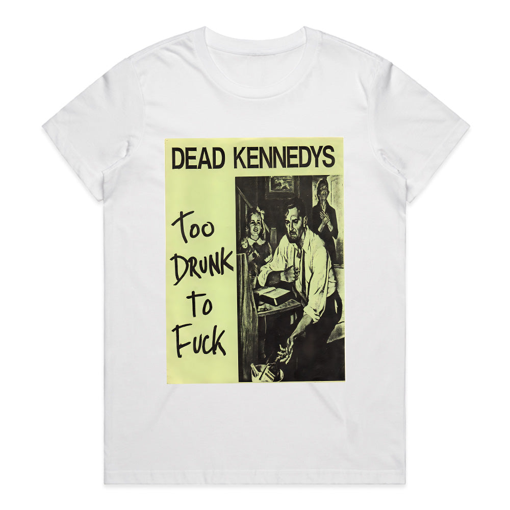 Dead Kennedys Too Drunk to F*** Vintage Album Cover T-Shirt