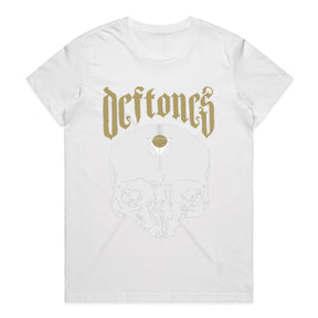 Deftones Gothic Skull T-Shirt – Dark Alternative Metal Band Tee
