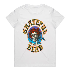 Grateful Dead "Skull & Roses" Classic Vintage Rock T-Shirt