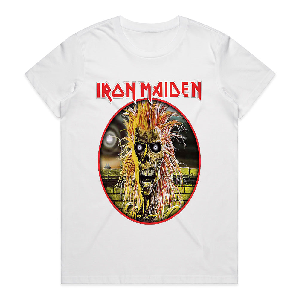 Iron Maiden "Eddie The Head" T-Shirt – Classic Heavy Metal Album Art Tee