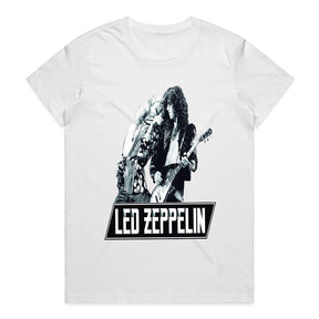 Led Zeppelin Classic Rock Duo T-Shirt – Iconic Live Performance Tribute