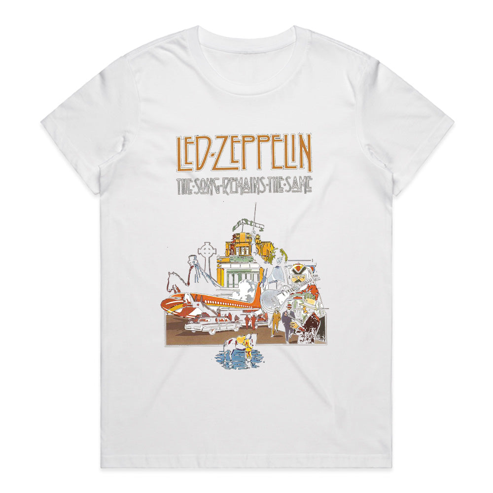 Led Zeppelin "The Song Remains the Same" T-Shirt – Classic Rock Tribute Tee