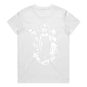 Nirvana Minimalist Stencil T-Shirt – Grunge Rock Tribute