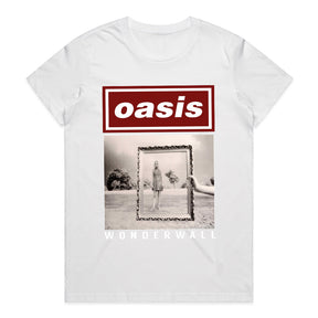 Oasis "Wonderwall" Single Cover T-Shirt – Britpop Classic Tribute